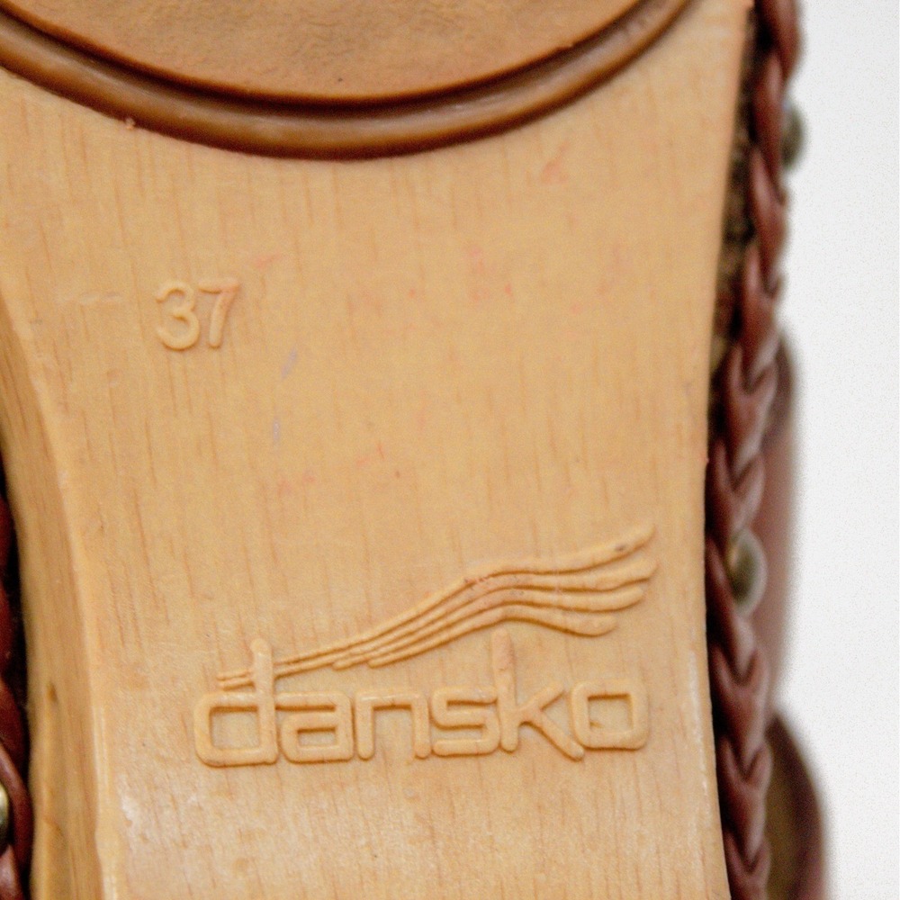 Dansko | Dansko Tory Sandals Chestnut Brown Leather Size 37 - Picture 9 of 12
